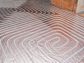 Podlahové vytápění – ilustrační obrázek. Zdroj: Fotolia