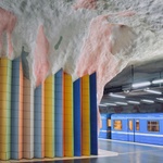 Metro ve Stockholmu je jako největší galerie na světě zdroj: Adobe Stock