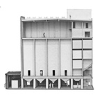 Model, řezopohled. Zdroj: STUDIO PROKŠ PŘIKRYL ARCHITEKTI 