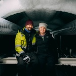 Do zásoby se naskladní přibližně 900 tun ledu a 27 000 tun sněhu. Foto: Icehotel/Agnes Maltesdotter