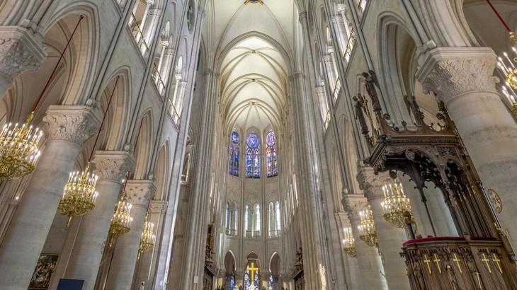 Foto: &copy; Julio Piatti/Cathdrale Notre-Dame de Paris. Zdroj: Zumtobel Group