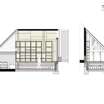 Stodola z patnáctého století vzala pod křídla hrnčířskou dílnu. Zdroj: Ashton Porter Architects