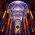 Foto: AURA Grace Cathedral, Moment Factory Foto: AURA Grace Cathedral, Moment Factory
