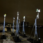 Beam Reach. Zdroj: Copenhagen Light Festival 2026 Beam Reach. Zdroj: Copenhagen Light Festival 2026