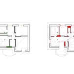 Půdorys 3.PP. Zdroj: Atelier Hajný Půdorys 3.PP. Zdroj: Atelier Hajný