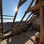 Původní stav, podkroví. Zdroj: Atelier Hajný Původní stav, podkroví. Zdroj: Atelier Hajný