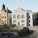Přístavba Slezskoostravské radnice, 1. místo, A8000 s.r.o.. Vítězné projekty ČKA. Zdroj: Česká komora architektů (ČKA) Přístavba Slezskoostravské radnice, 1. místo, A8000 s.r.o.. Vítězné projekty ČKA. Zdroj: Česká komora architektů (ČKA)