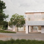 Svazková škola Zbuzany, 1. místo, choc s.r.o.. Vítězné projekty ČKA. Zdroj: Česká komora architektů (ČKA) Svazková škola Zbuzany, 1. místo, choc s.r.o.. Vítězné projekty ČKA. Zdroj: Česká komora architektů (ČKA)