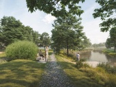 Břehy Staré Moravy v Hodoníně. Vítězné projekty ČKA. Zdroj: Česká komora architektů (ČKA) Břehy Staré Moravy v Hodoníně. Vítězné projekty ČKA. Zdroj: Česká komora architektů (ČKA)
